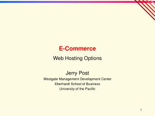 E-Commerce