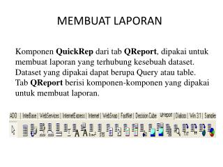 MEMBUAT LAPORAN