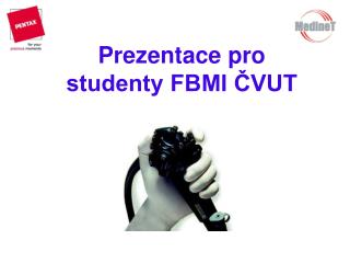 Prezentace pro studenty FBMI ČVUT