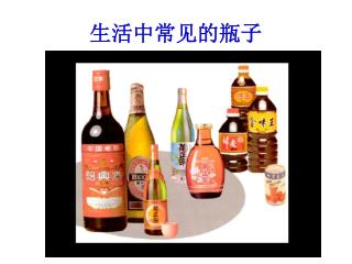 生活中常见的瓶子
