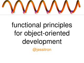 functional principles for object-oriented development