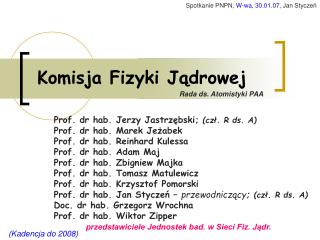 Komisja Fizyki Jądrowej