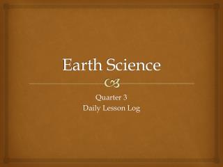 Earth Science