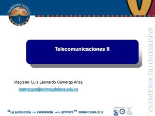 Telecomunicaciones II