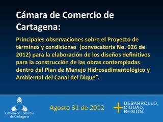 Cámara de Comercio de Cartagena :