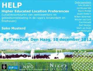 RvT VerDuS , Den Haag, 10 december 2012