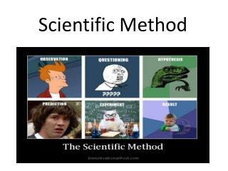 Scientific Method