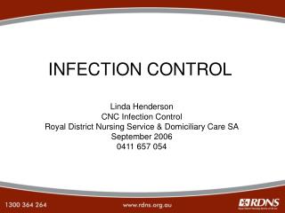 INFECTION CONTROL