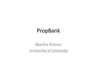 PropBank