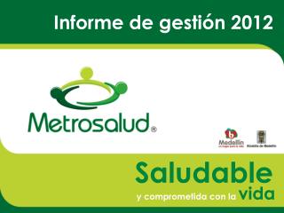 Informe de gestión 2012