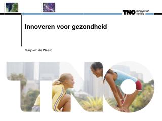 Innoveren voor gezondheid