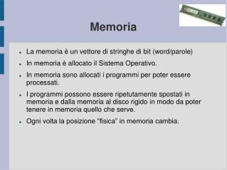 Memoria