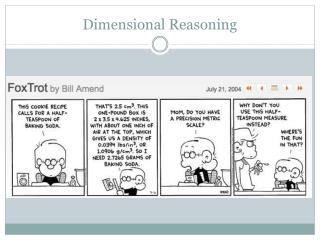 Dimensional Reasoning