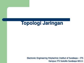 Topologi Jaringan