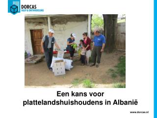 Een kans voor plattelandshuishoudens in Albanië