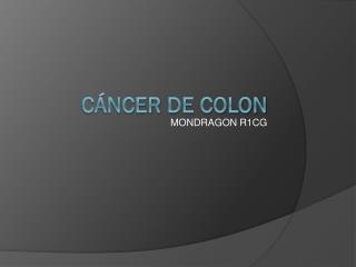 Cáncer de Colon