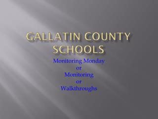 Gallatin County Schools