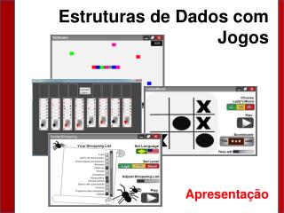 Estruturas de Dados com Jogos