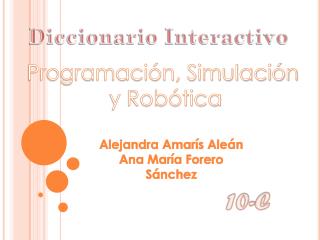 Diccionario Interactivo