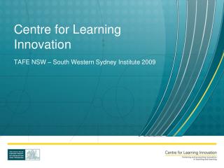 Centre for Learning Innovation