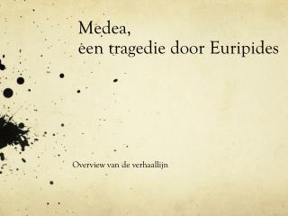 Medea , een tragedie door Euripides