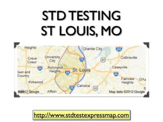 STD Testing St Louis