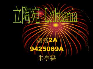 國務 2A 9425069A 朱亭霖