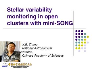 Stellar variability monitoring in open clusters with mini-SONG