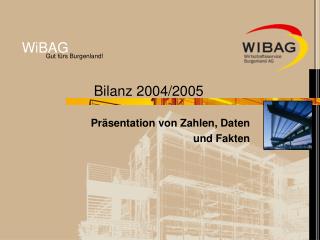 Bilanz 2004/2005