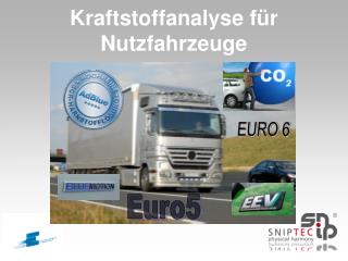 Kraftstoffanalyse für Nutzfahrzeuge