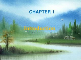 CHAPTER 1