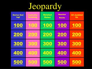 Jeopardy