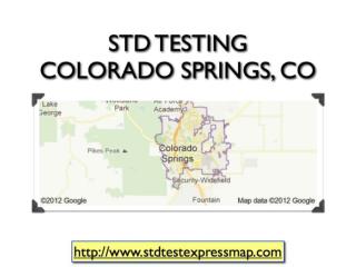 STD Testing Colorado Springs