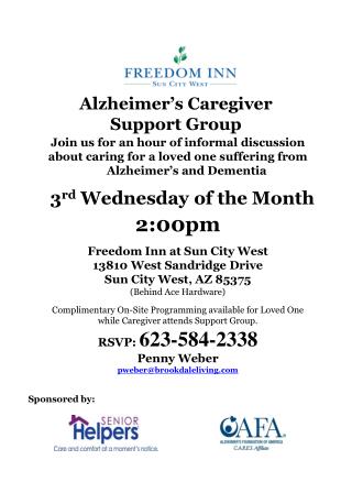 Alzheimer’s Caregiver Support Group