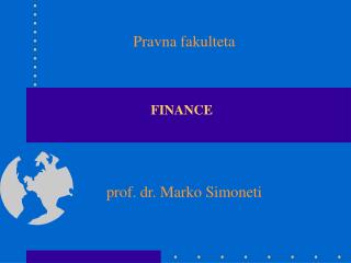 FINANCE