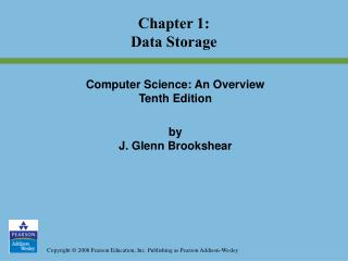 Chapter 1: Data Storage