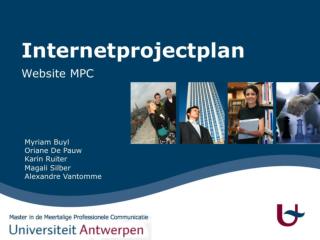 Structuur presentatie