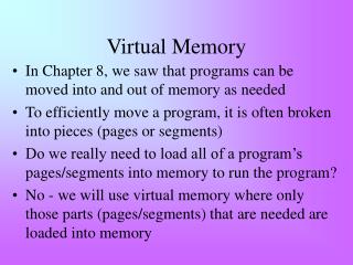 Virtual Memory