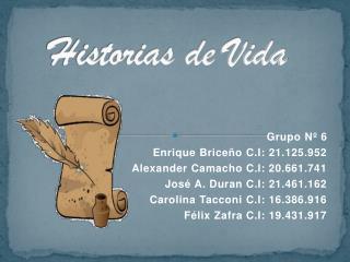 Historias de Vida