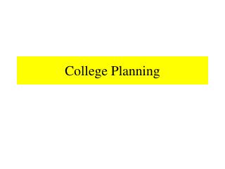 College Planning