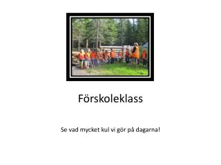 Förskoleklass