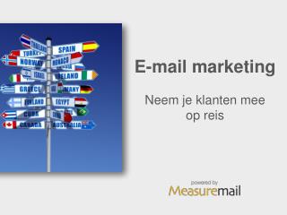 E-mail marketing Neem je klanten mee op reis