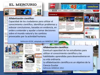 Actualización sobre Enseñanza de las Ciencias