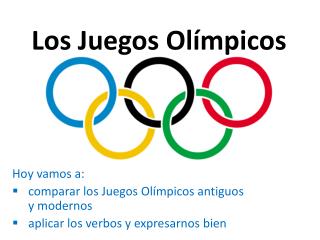 Los Juegos Olímpicos