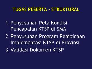 TUGAS PESERTA - STRUKTURAL