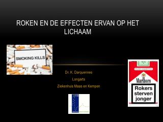 Roken en de effecten ervan op het lichaam