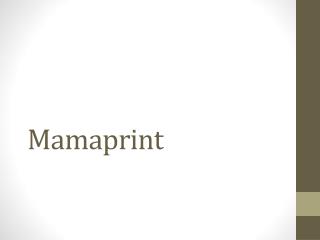 Mamaprint