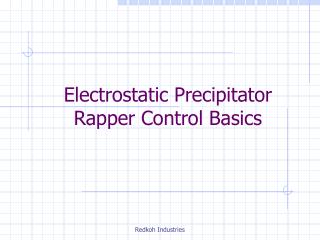 Electrostatic Precipitator Rapper Control Basics