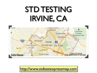 STD Testing Irvine