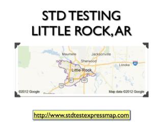 STD Testing Little Rock